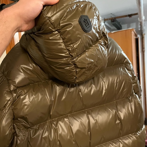 Mackage Army Green Puffer Coat - Picture 3 of 9